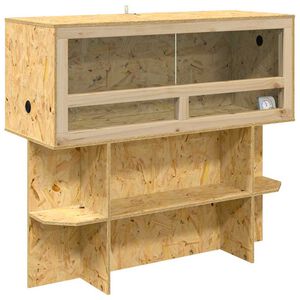 vidaXL Terrarium Pruun 100 x 40 x 90 cm OSB