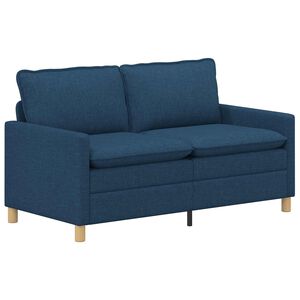 vidaXL Diivan Sinine kangas
