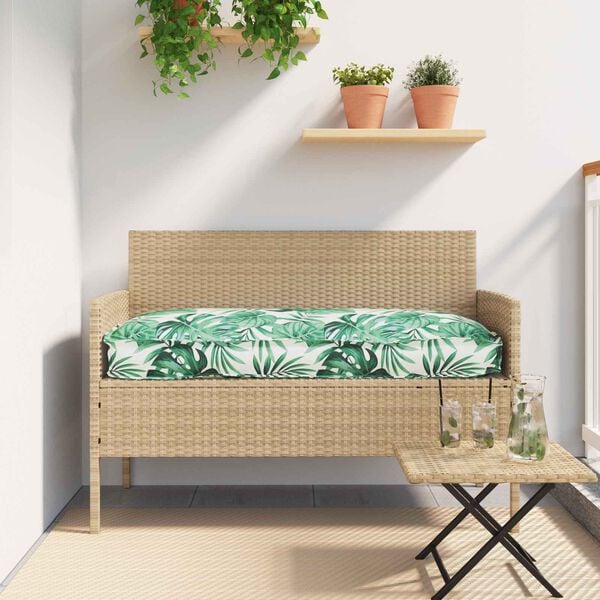 vidaXL Padi Leht Lehe muster 120 x 60 x 12 cm Oxfordi kangas