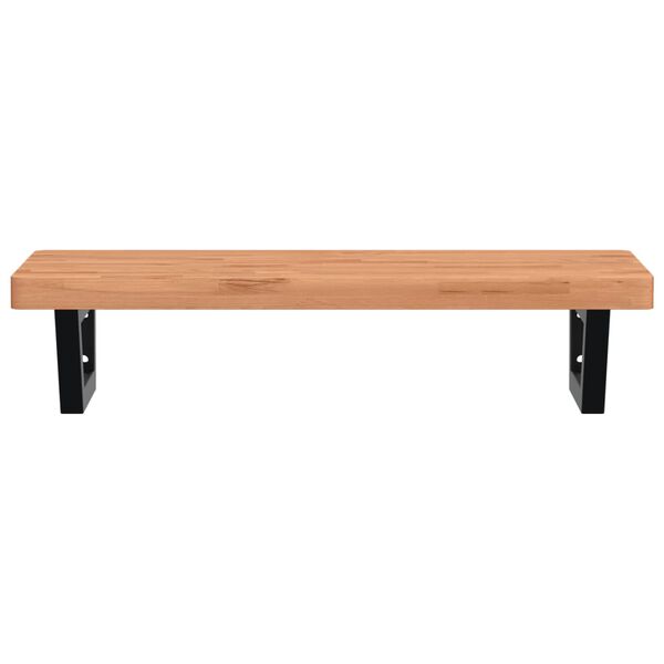 vidaXL seinale kinnitatav valamuriiul, teras ja p&ouml;&ouml;kpuit