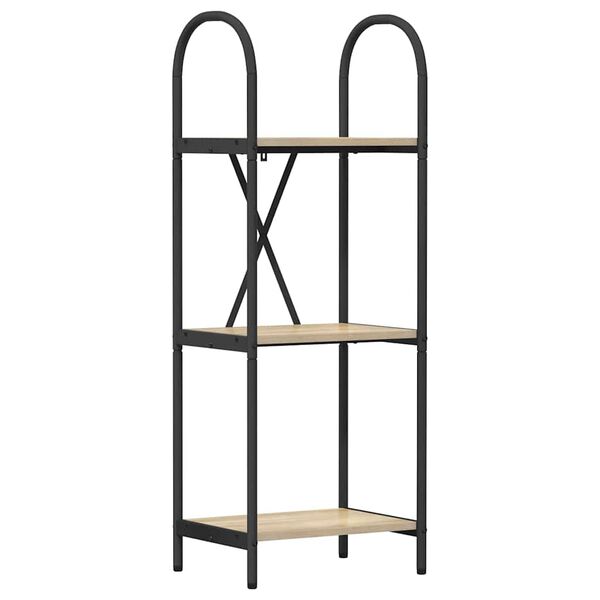 vidaXL Raamatukapp Sonoma tamm 40 x 30 x 109 cm Tehispuit