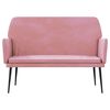 vidaXL pink, roosa, 108 x 79 x 79 cm, samet