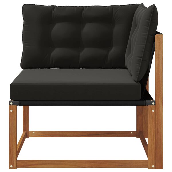 vidaXL V&auml;limine Nurgadiivan Tugev akatsiapuu Neutraalne