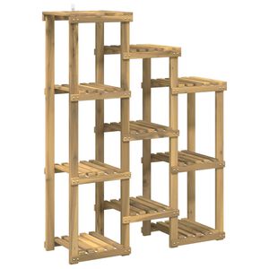 vidaXL Taimede alus Valge 85 x 30 x 114,5 cm Tugev akatsiapuu