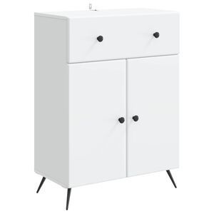 vidaXL K&otilde;ide sahtliga Valge 66 x 34,5 x 90 cm Tehispuit