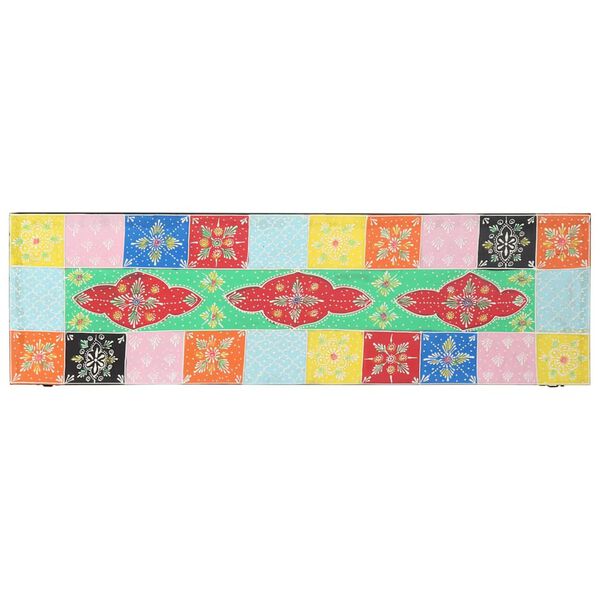 vidaXL Telerikapp riiuliga Mitmev&auml;rviline 100 x 30 x 22 cm Tehispuit