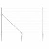 vidaXL Aiapost Galvaniseeritud 50 x 1,5 m Teras