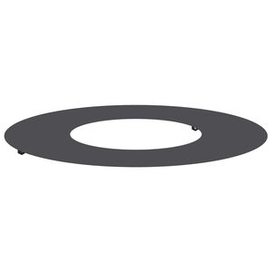 vidaXL sobiv lame puu r&otilde;ngale Must &Oslash;30 / 60 cm Teras