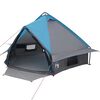 vidaXL Teepee Telk 4-Inimesele 4 inimesele Sinine ja Hall