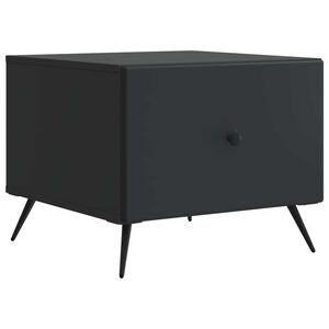 vidaXL Kohvilaud sahtliga Must 49 x 50 x 40 cm Tehispuit