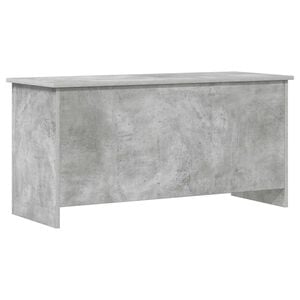 vidaXL Hoiukarp ladustamisega Betoonhall 100 x 40 x 50 cm Tehispuit