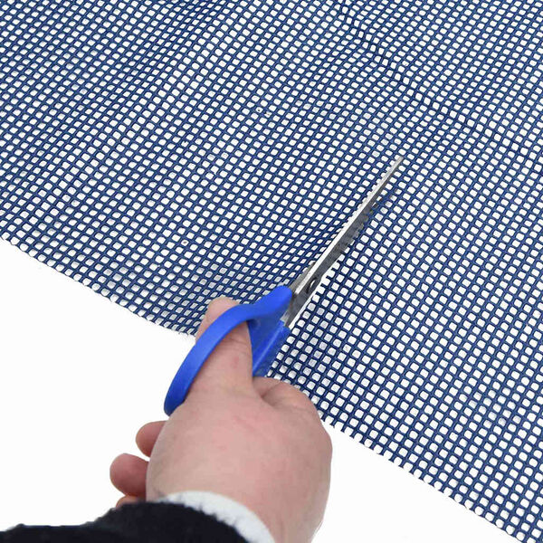 vidaXL Telgi vaip Sinine 800 x 350 cm Pol&uuml;ester