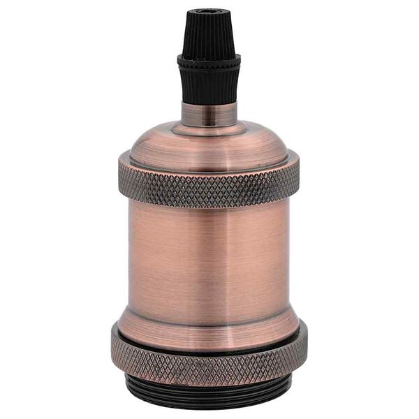 vidaXL Lambihoidjad 2 tk Red Bronze E27