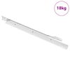vidaXL Sahtli liug 63 pcs Valge Teras
