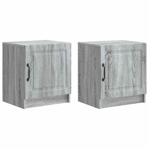 vidaXL &Ouml;&ouml;lambi kapp 2 pcs Hall Sonoma 43 x 34,5 x 47 cm Tehispuit
