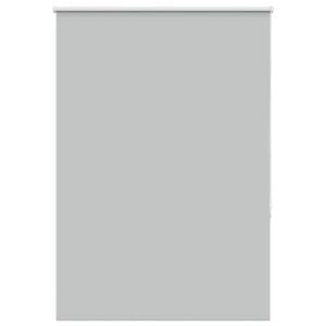 vidaXL pimendav ruloo helehall 45x130 cm kanga laius 40,7 cm pol&uuml;ester