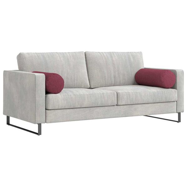 vidaXL Padjad 2 pcs Veinpunane &Oslash; 25 x 70 cm kangas