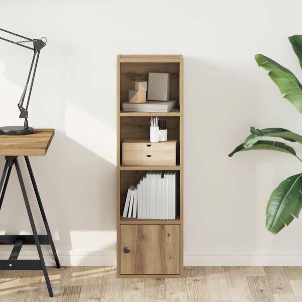 vidaXL raamatukapp, k&auml;sit&ouml;&ouml;tamm, 31x24x102 cm, tehispuit
