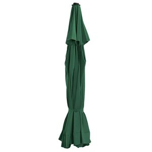 vidaXL asenduskangas aia p&auml;ikesevarjule, roheline, 515 cm