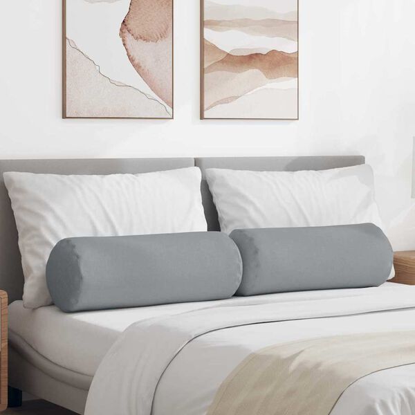 vidaXL Padjad 2 pcs Helehall &Oslash; 25 x 70 cm kangas