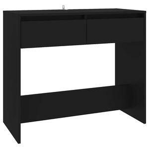 vidaXL konsoollaud, must, 89 x 41 x 76,5 cm