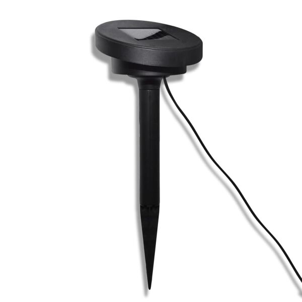 vidaXL valguspallid, 3 LED-aiatuld maavaiade ja päikesepaneeliga