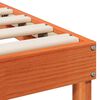 vidaXL Voodi raam Pruun 100 x 210 cm Tahke mänd