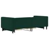 vidaXL diivanvoodi v&auml;ljat&otilde;mmatava osaga, tumeroheline 90x200 cm, samet