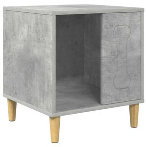 vidaXL Koerakuut Betoon 44 x 42 x 49 cm Tehispuit