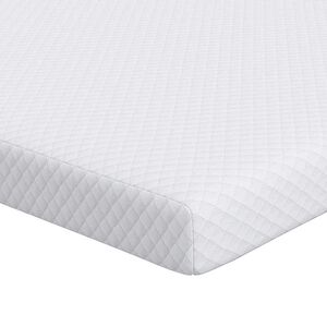 vidaXL M&auml;luvahust madratsikate 80 x 200 cm Thick Pehme Valge