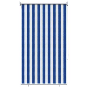 vidaXL V&auml;lisruloo 90% UV blokeering Sinine ja Valge Triip 60 x 230 cm