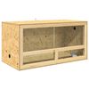 vidaXL Terrarium Pruun 100 x 50 x 100 cm OSB