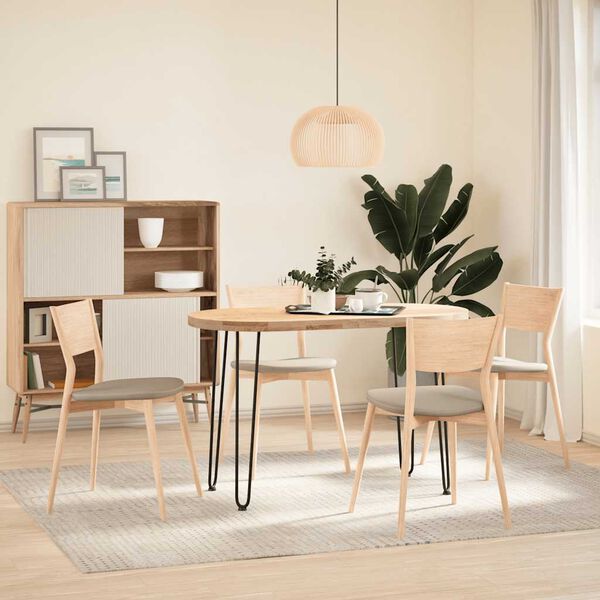 vidaXL konsoollaua juuksenõeljalad 4 tk, mustad, 72 cm, täisteras