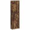 vidaXL Garderoobikapp Suitsetatud tamm 55 x 25 x 189 cm Tehispuit