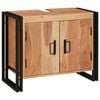 vidaXL Valamukapp riiuliga Pruun 71 x 33 x 58 cm Tugev akatsiapuu