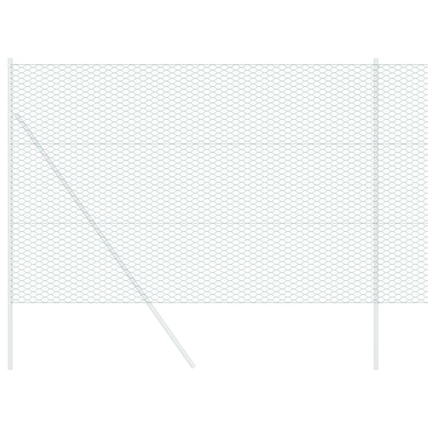 vidaXL Heksagonaalne tara Roheline 1.6 x 25 m Teras