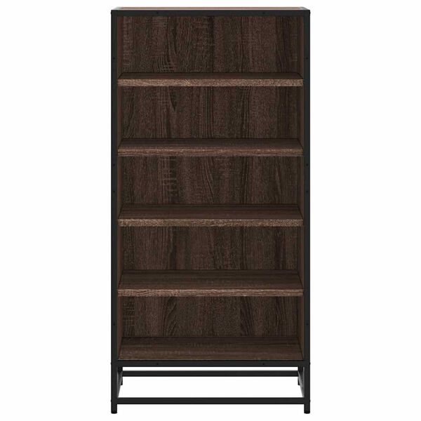 vidaXL Kingariiul pruun tamm 48x38x97,5 cm Engineered Wood