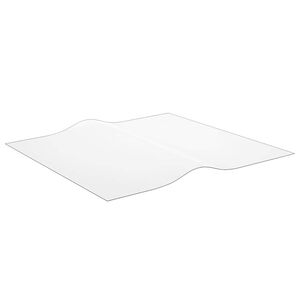 vidaXL lauakaitse, läbipaistev, 70 x 70 cm, 1,6 mm, PVC