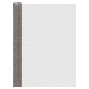 vidaXL V&otilde;rgusilm 120 x 1000 cm 3 Mesh Roostevaba teras 201 H&otilde;bedane