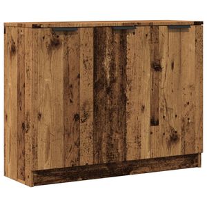 vidaXL puhvetkapp Vana puit 90,5x30x70 cm Engineered Wood