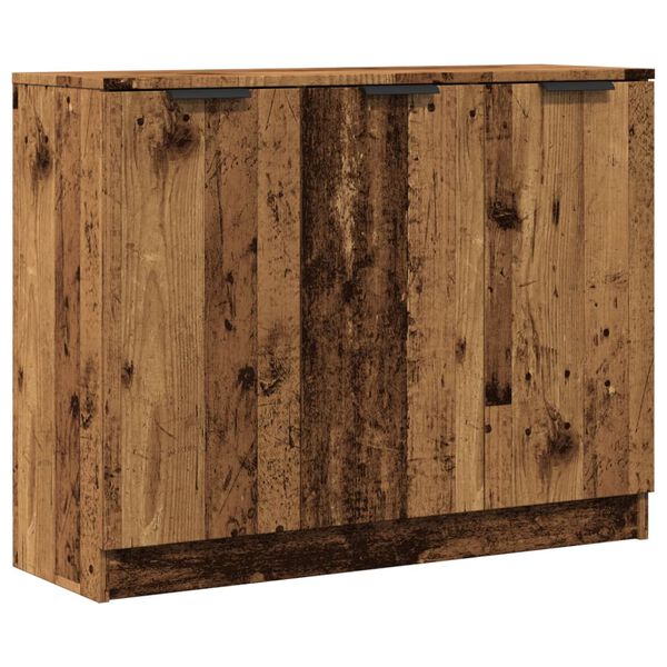 vidaXL puhvetkapp Vana puit 90,5x30x70 cm Engineered Wood