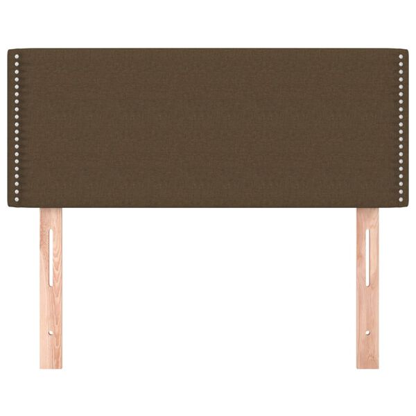 vidaXL voodipeats, tumepruun, 80x5x78/88 cm, kangas