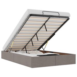vidaXL Ottomani voodiraam ilma madratsit, 120x190 cm, kangas