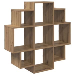 vidaXL Seinariiul Artisan tamm 90 x 25 x 90 cm Tehispuit
