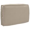 vidaXL Padi Oxfordi kangas Pruunikashall 60 x 40 x 12 cm