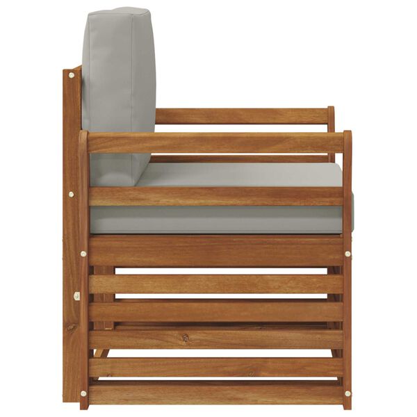 vidaXL V&auml;li diivanikomplekt padjaga Neutraalne 75,5 x 63 x 73 cm