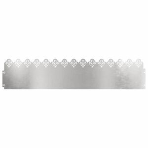 vidaXL Murukatted 10 pcs H&otilde;bedane 103 x 0,05 x 22 cm Roostevaba teras