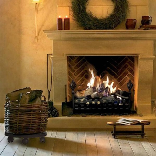 vidaXL ratastel taimek&auml;rud 2 tk, l&auml;bim&otilde;&otilde;t 30 cm, must, 170 kg