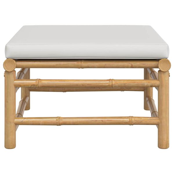 vidaXL aia jalapink helehalli padjaga, bambus