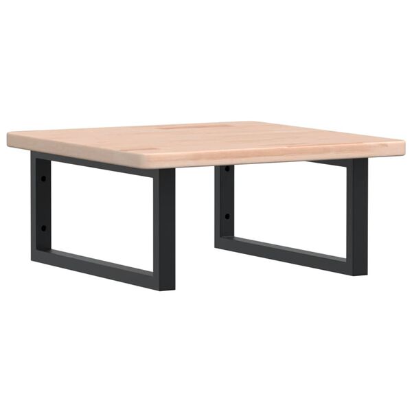 vidaXL seinale kinnitatav valamuriiul, teras ja tammepuit